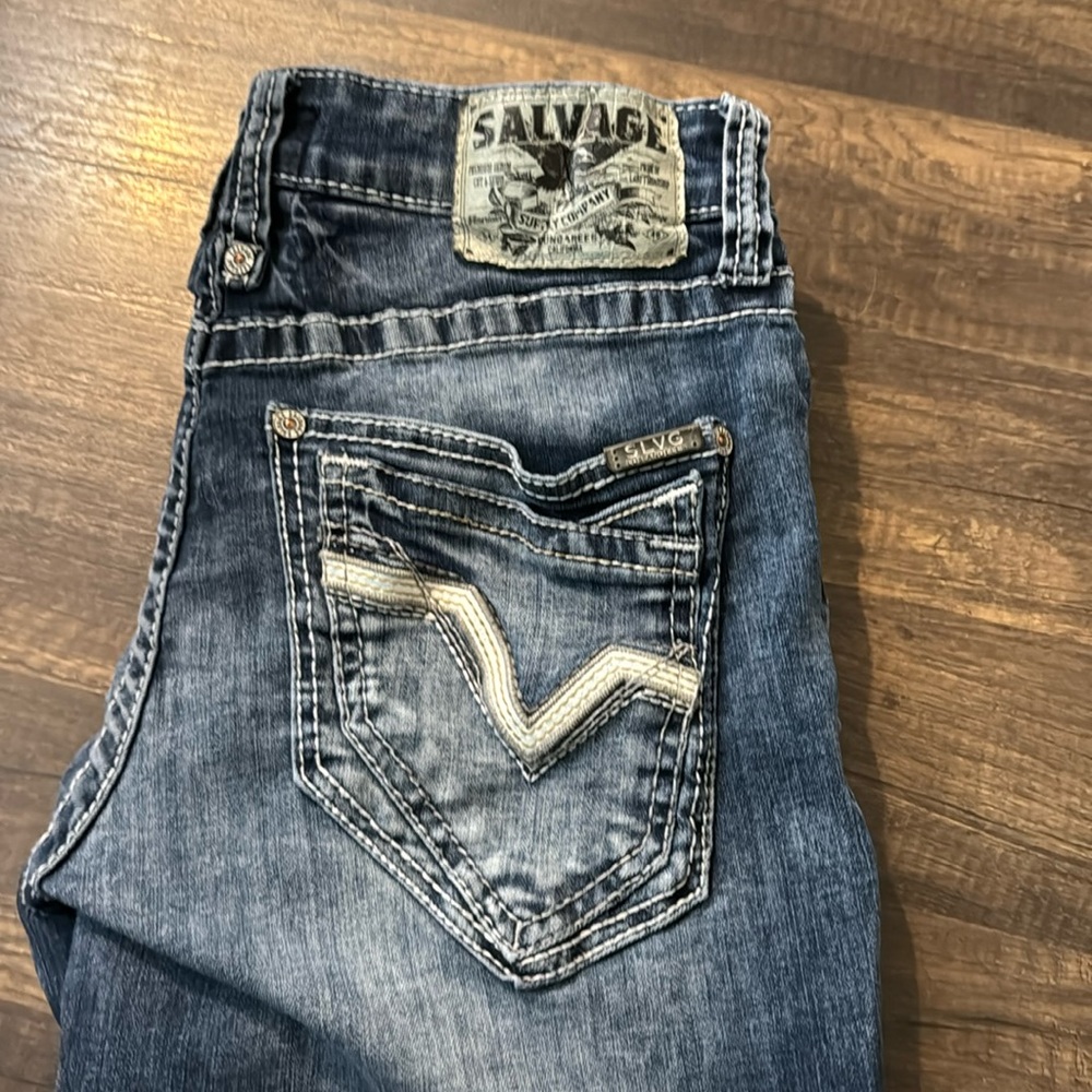 Men’s Salvage jeans Mayhem Straight regular fit, size 31x32. Like new